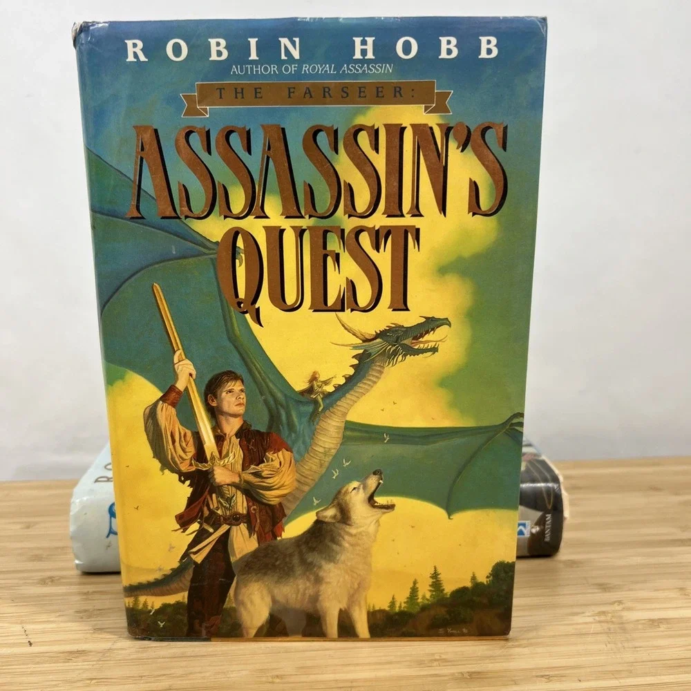 Robin Hobb Lot 2 1st Edition 1st Print Assassin's Quest Ship of Magic Hardcover